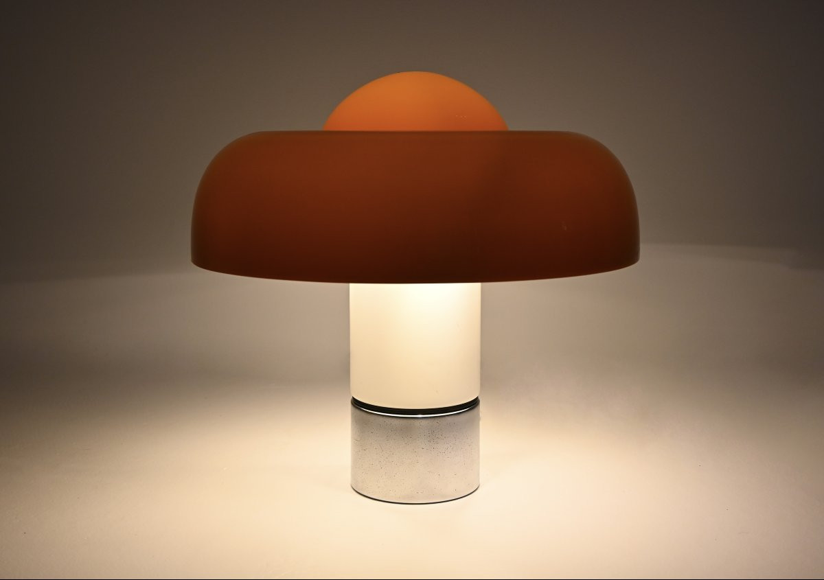 Lampe Brumbury de Luigi Massoni pour Harvey Guzzini, années 1970-photo-2