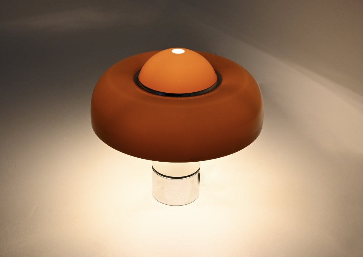 Lampe Brumbury de Luigi Massoni pour Harvey Guzzini, années 1970-photo-2