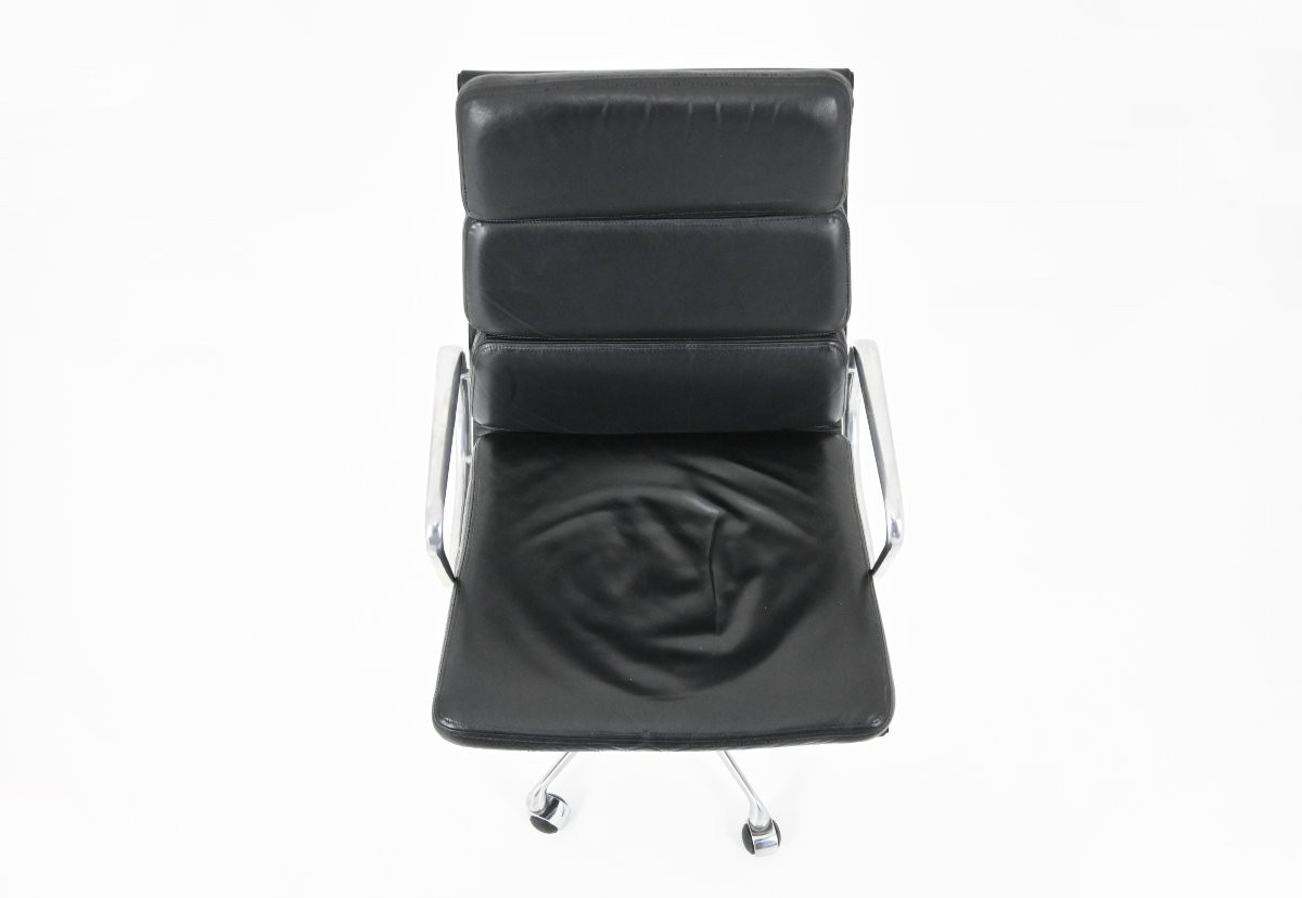 Ea 216 Soft Pad Office Chair, By Charles And Ray Eames For Icf, 1970s-photo-4