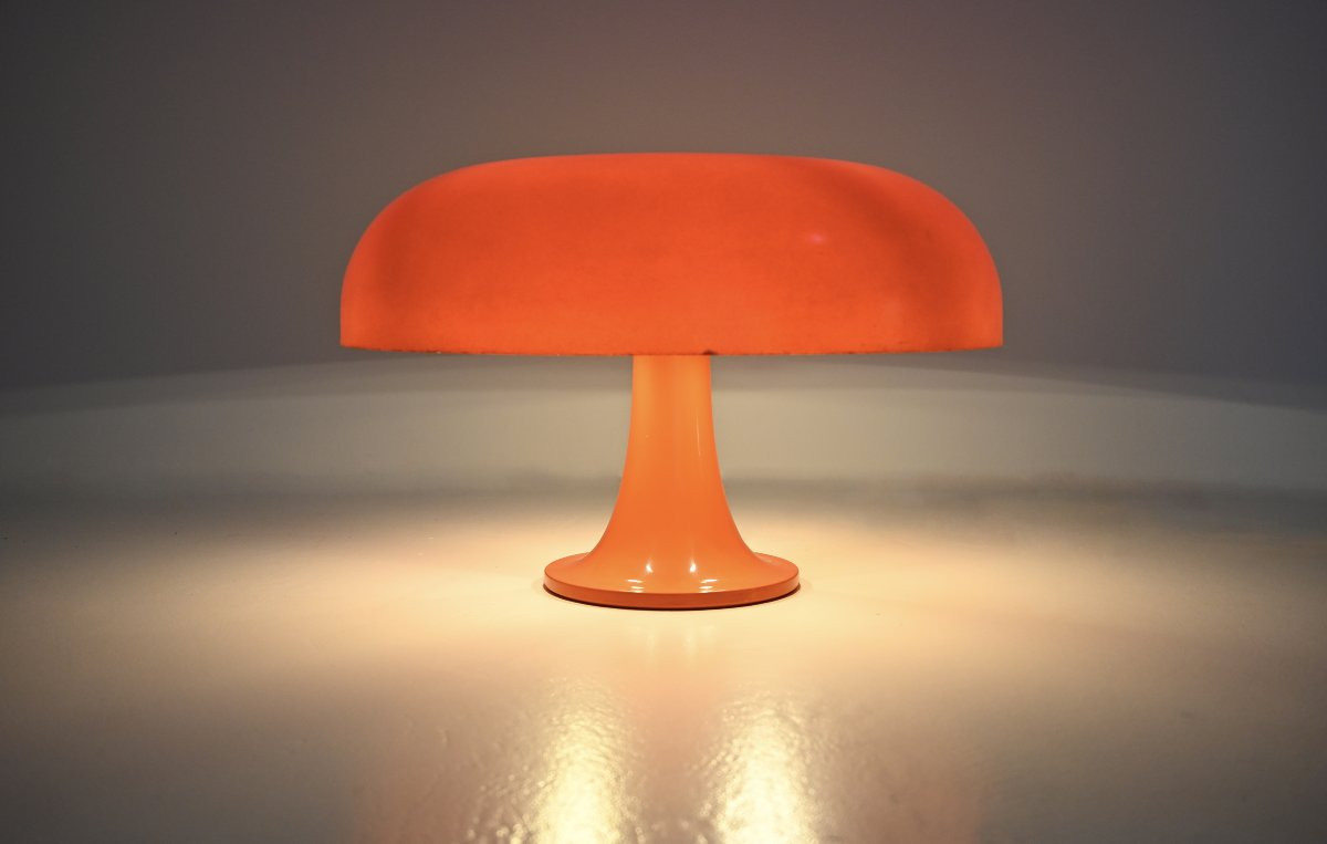 "nesso" Table Lamp By Giancarlo Mattioli For Artemide, 1960s, 1st Edition-photo-2