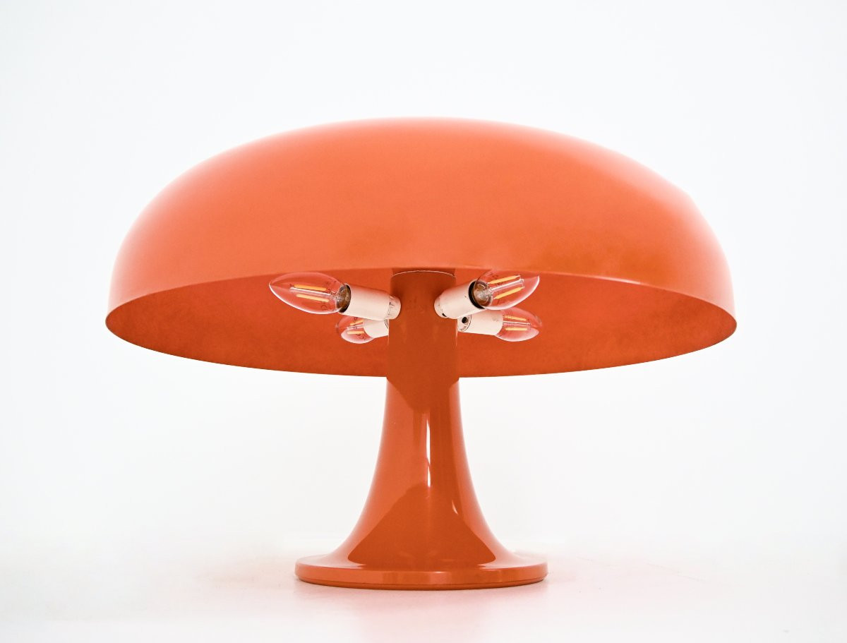 "nesso" Table Lamp By Giancarlo Mattioli For Artemide, 1960s, 1st Edition-photo-3