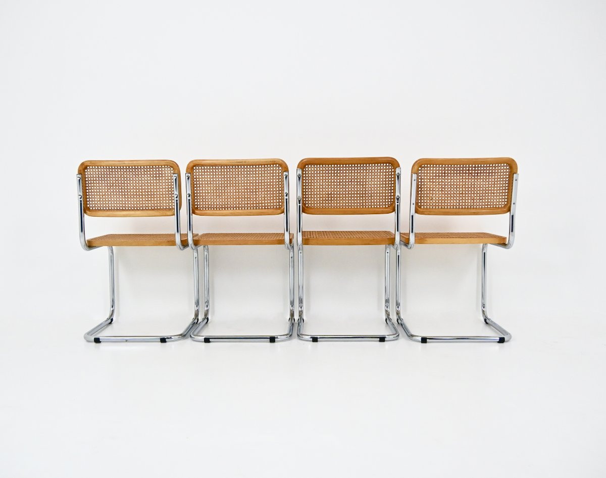 Dining Chairs Style B32 By Marcel Breuer Set Of 4-photo-4