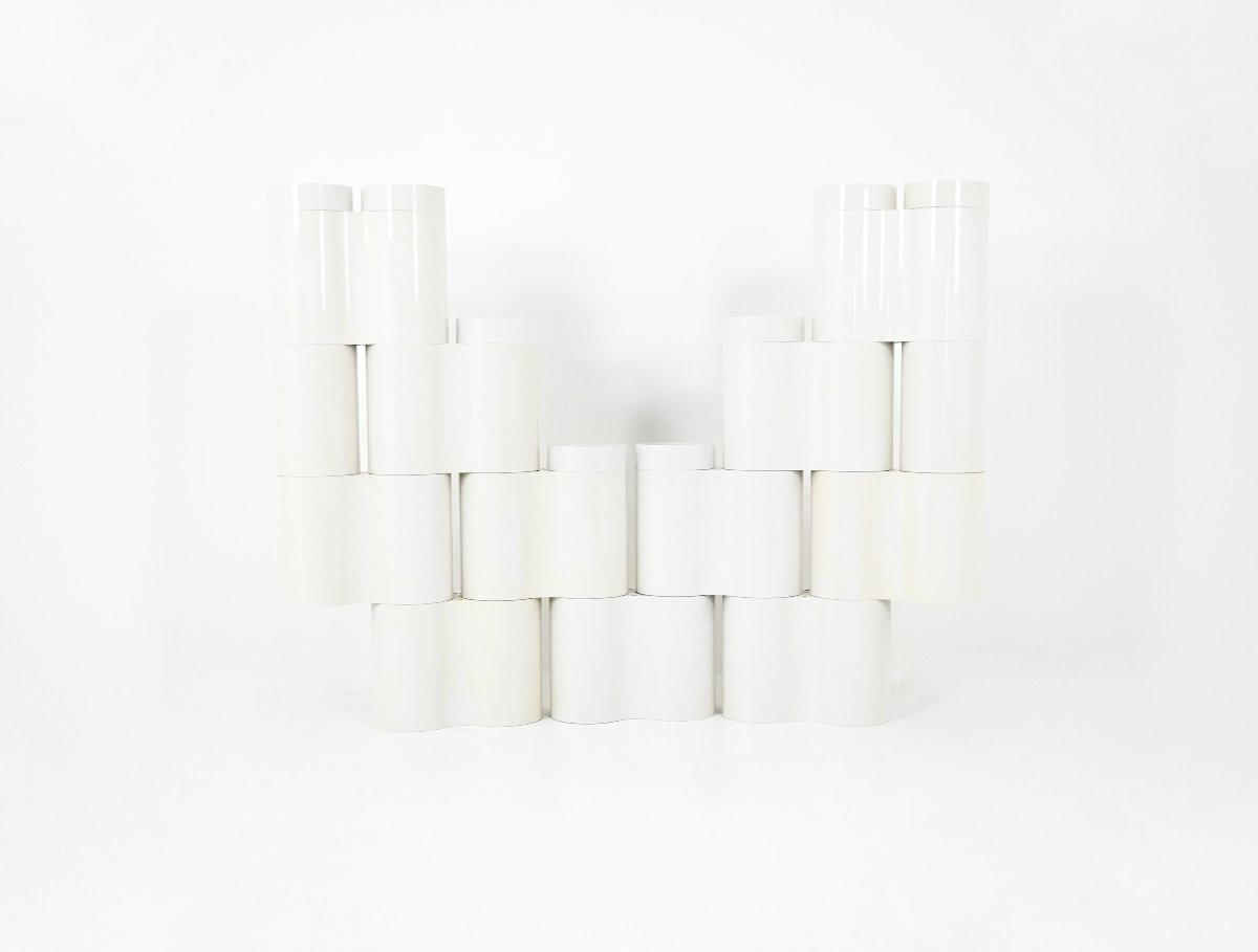 Séparateur de pièce modulable Fiocco  conçue par Pierluigi Spadolini pour Kartell, années 1970-photo-2