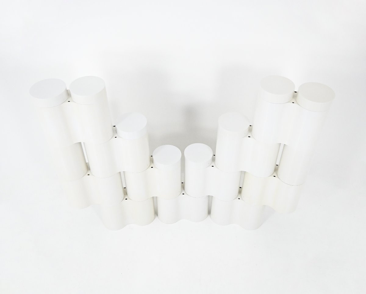 Séparateur de pièce modulable Fiocco  conçue par Pierluigi Spadolini pour Kartell, années 1970-photo-2