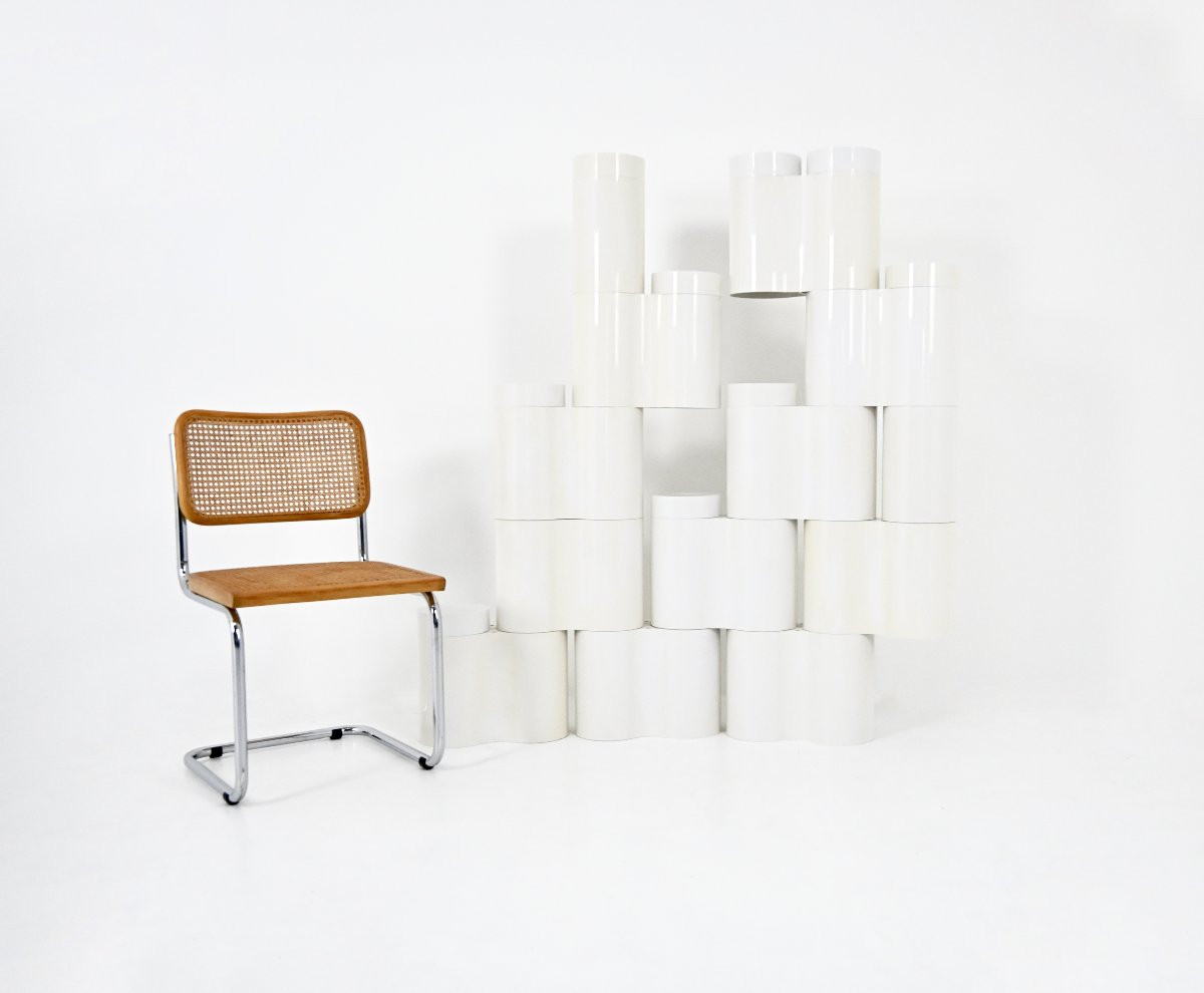 Séparateur de pièce modulable Fiocco  conçue par Pierluigi Spadolini pour Kartell, années 1970-photo-3