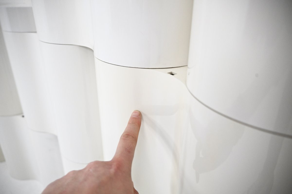 Séparateur de pièce modulable Fiocco  conçue par Pierluigi Spadolini pour Kartell, années 1970-photo-5
