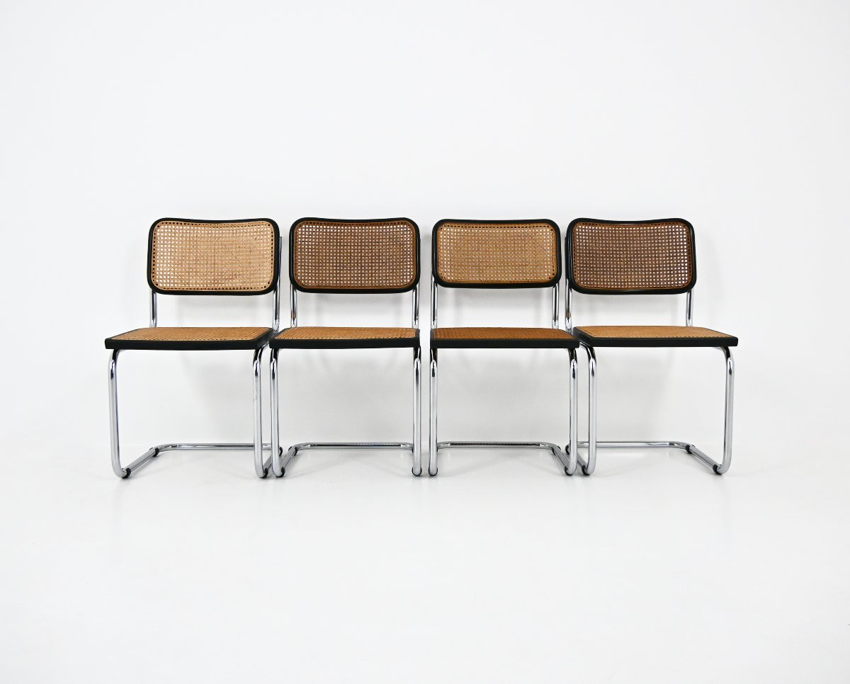 Dining Chairs Style B32 By Marcel Breuer Set Of 4-photo-2
