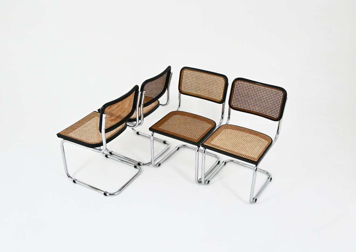 Dining Chairs Style B32 By Marcel Breuer Set Of 4-photo-1
