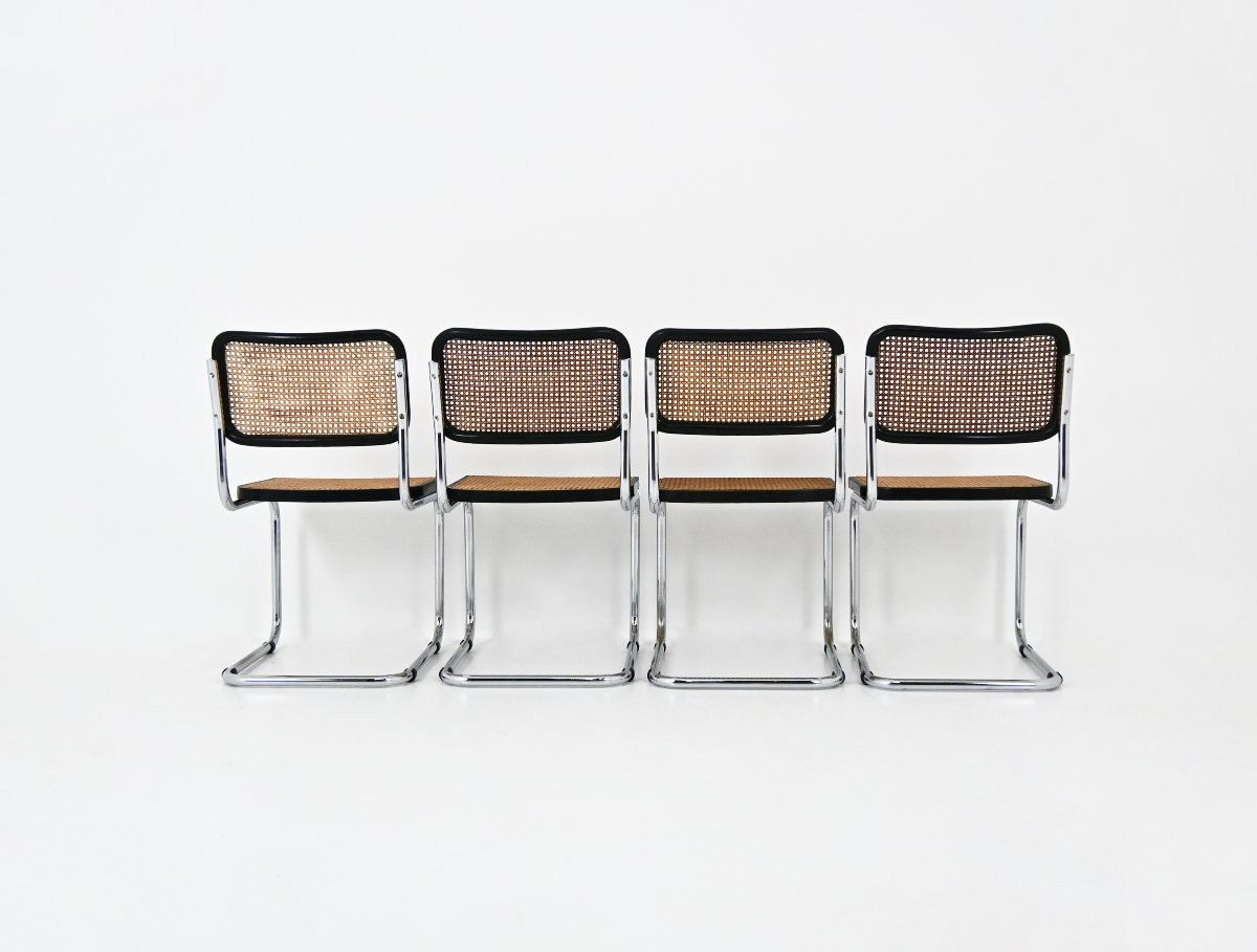 Dining Chairs Style B32 By Marcel Breuer Set Of 4-photo-2