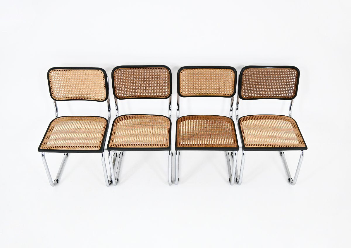 Dining Chairs Style B32 By Marcel Breuer Set Of 4-photo-3