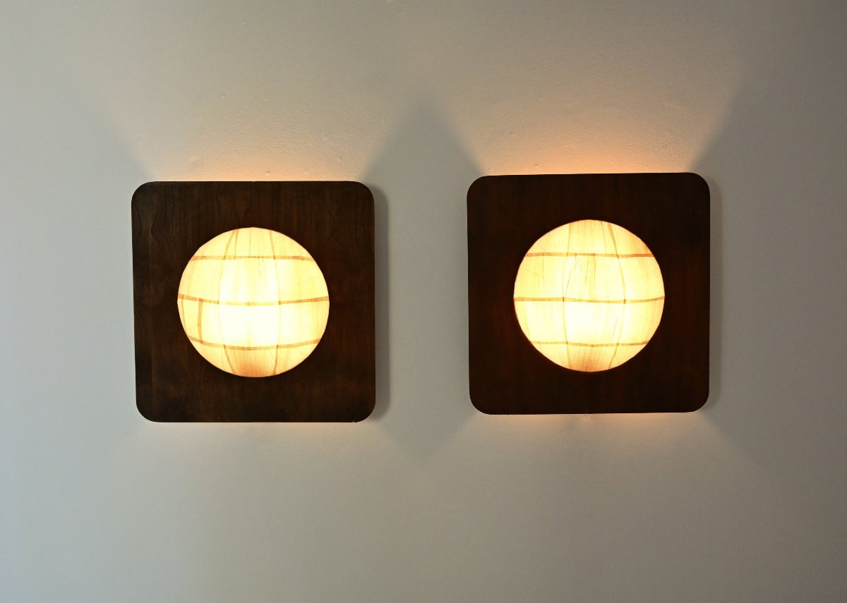 Italian Wall Lights, 1960s, Set Of 2-photo-2