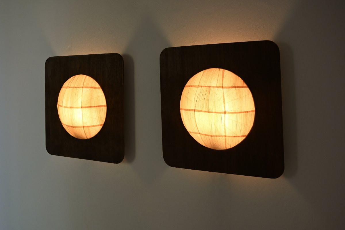 Italian Wall Lights, 1960s, Set Of 2-photo-2