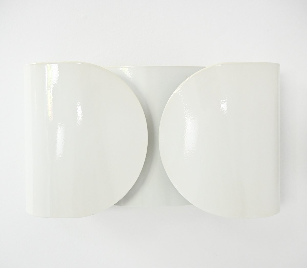 White Foglio Sconces By Tobia & Afra Scarpa For Flos, 1960s, Set Of 2-photo-4