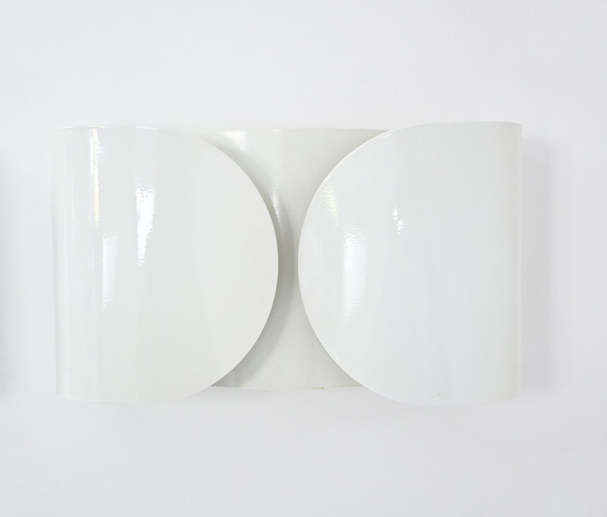 White Foglio Sconces By Tobia & Afra Scarpa For Flos, 1960s, Set Of 2-photo-3