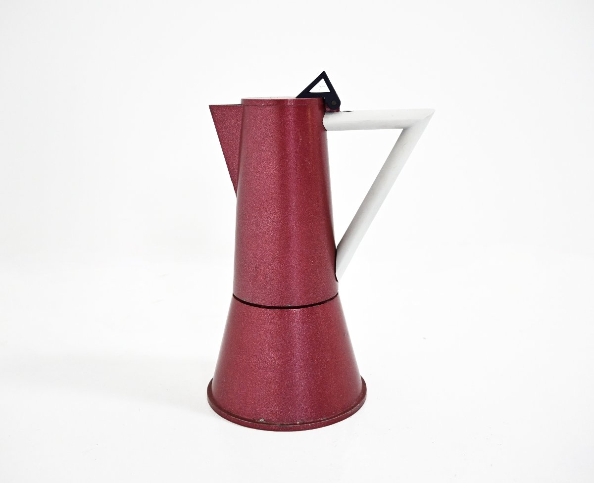 “accademia” Coffee Maker By Ettore Sottsass For Lagostina, 1980s-photo-4