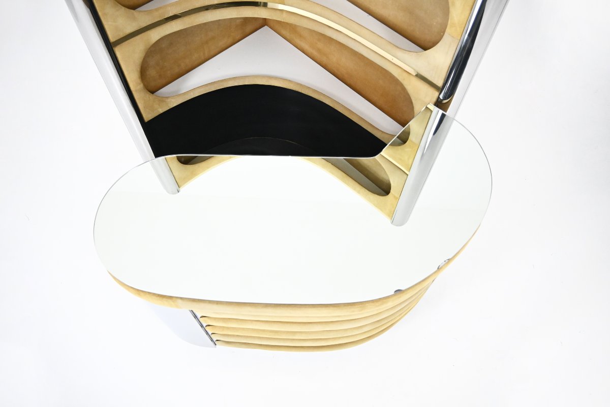 Bar Set Attributed To Willy Rizzo, 1970s-photo-4