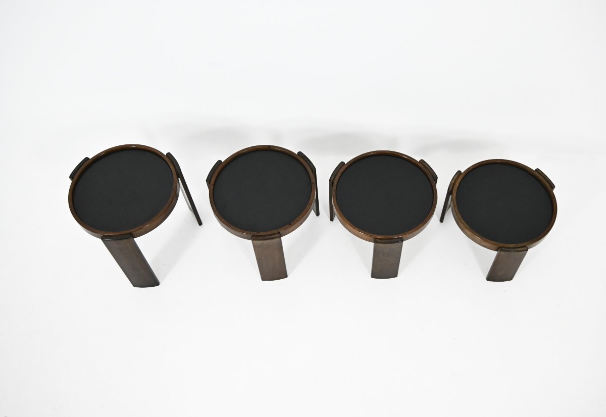 Tables gigognes modèle 780 de Gianfranco Frattini pour Cassina, années 1960-photo-4