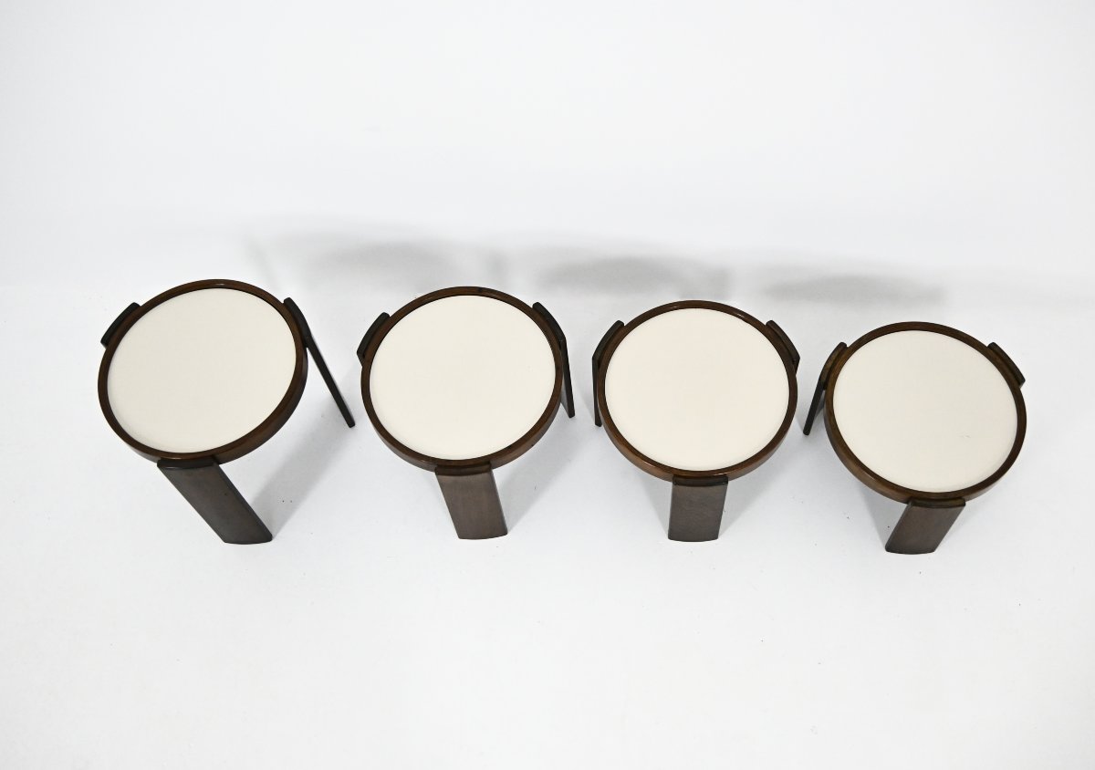 Tables gigognes modèle 780 de Gianfranco Frattini pour Cassina, années 1960-photo-1