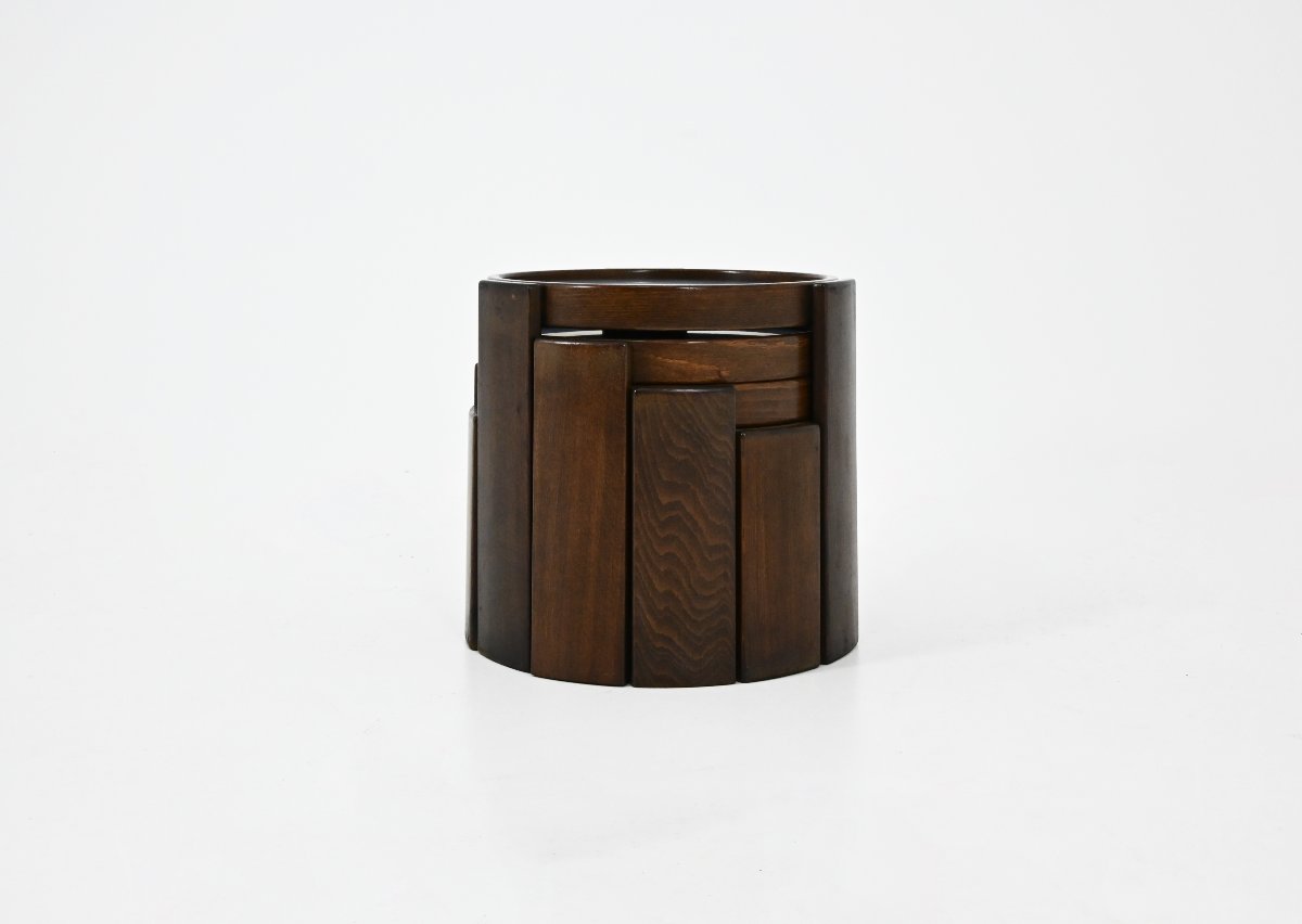 Tables gigognes modèle 780 de Gianfranco Frattini pour Cassina, années 1960-photo-3