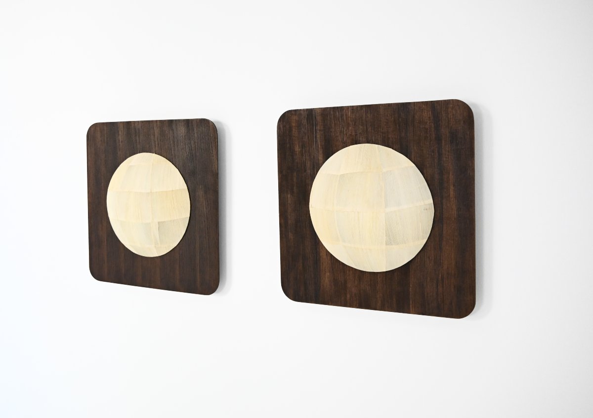 Italian Wall Sconces, 1960s, Set Of 2-photo-1
