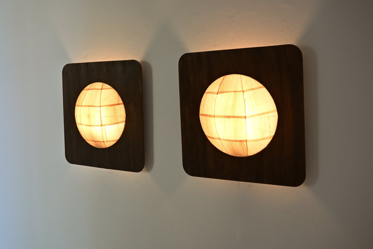 Italian Wall Sconces, 1960s, Set Of 2-photo-2