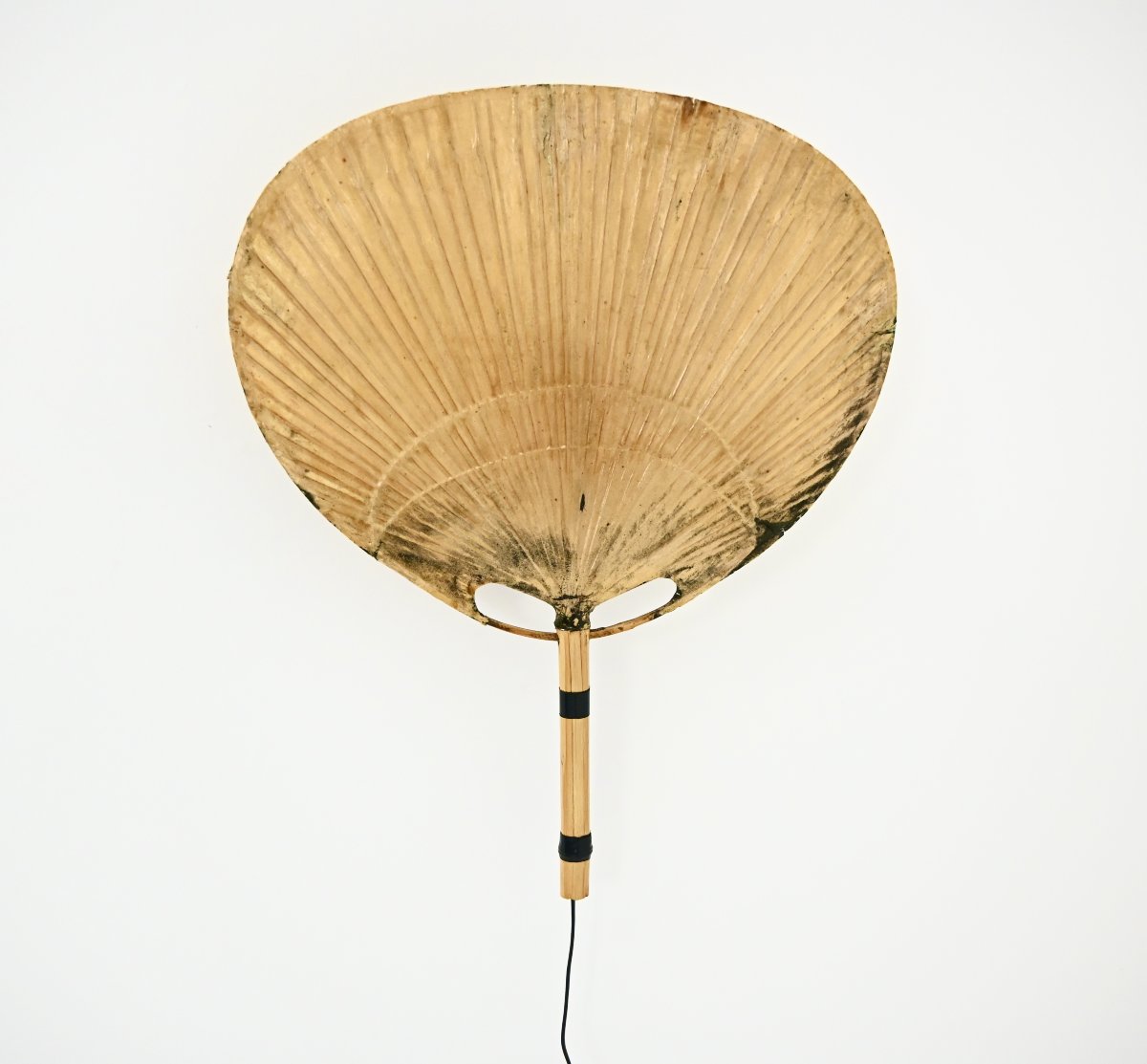 Paire d'appliques murales « Uchiwa » d'Ingo Maurer pour M Design, années 1970-photo-4