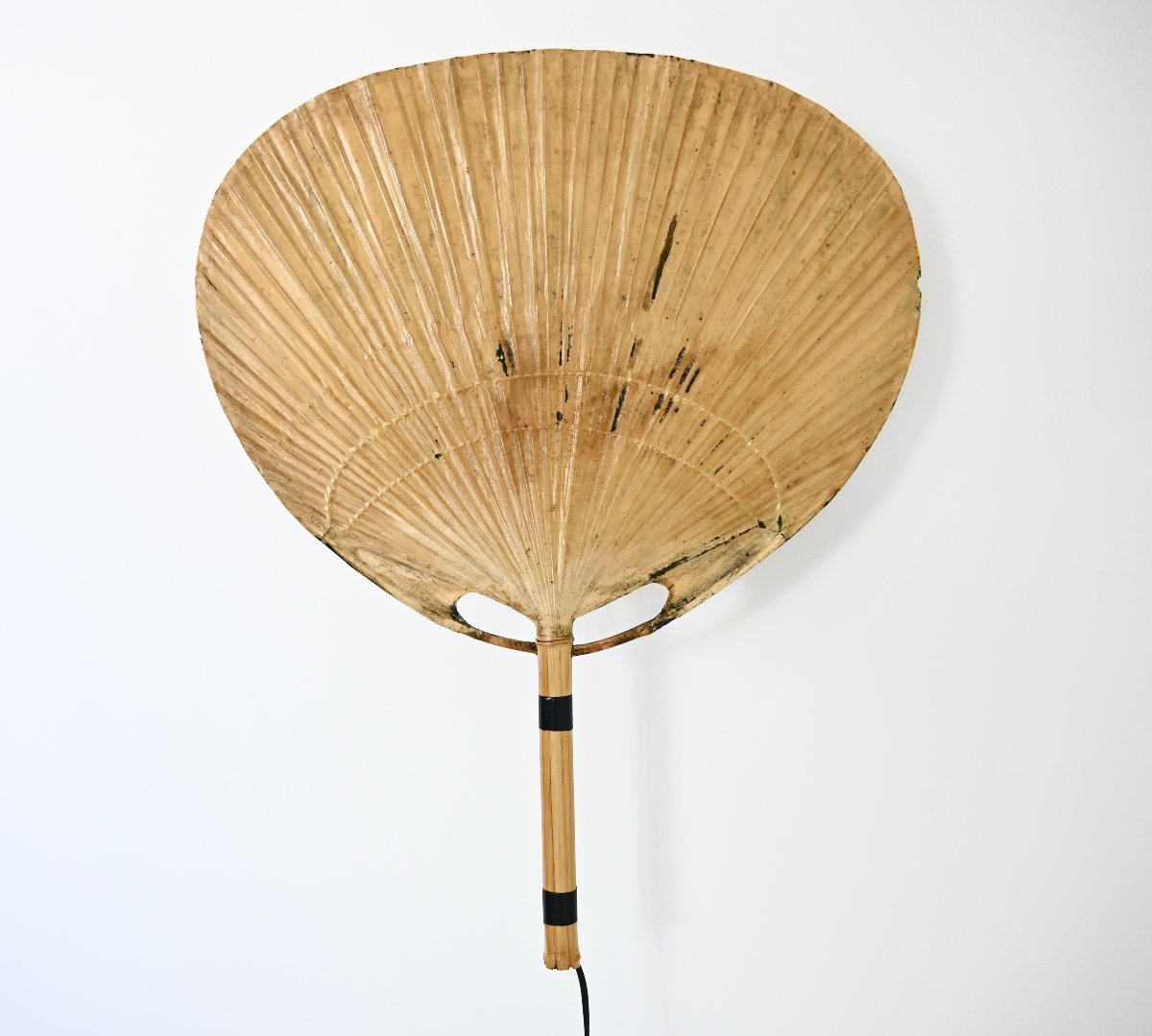 Paire d'appliques murales « Uchiwa » d'Ingo Maurer pour M Design, années 1970-photo-5