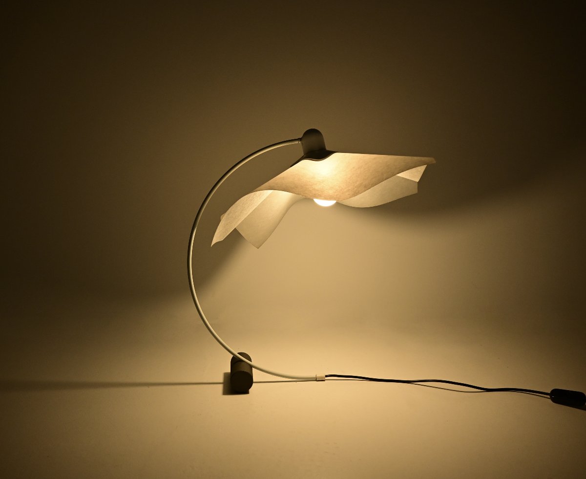 Area Curvea Table Lamp By Mario Bellini For Artemide, 1970s-photo-4