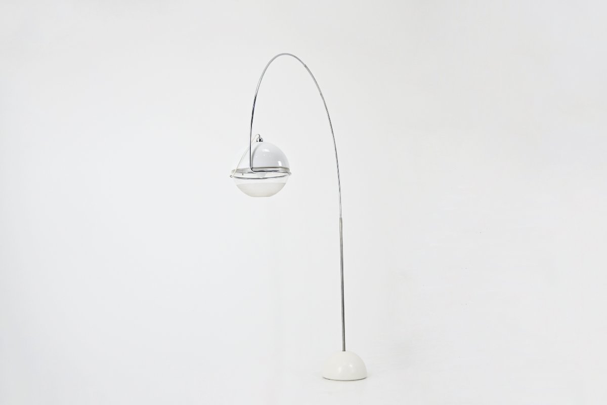Lampadaire « Focus » de Fabio Lenci pour Guzzini, années 1970