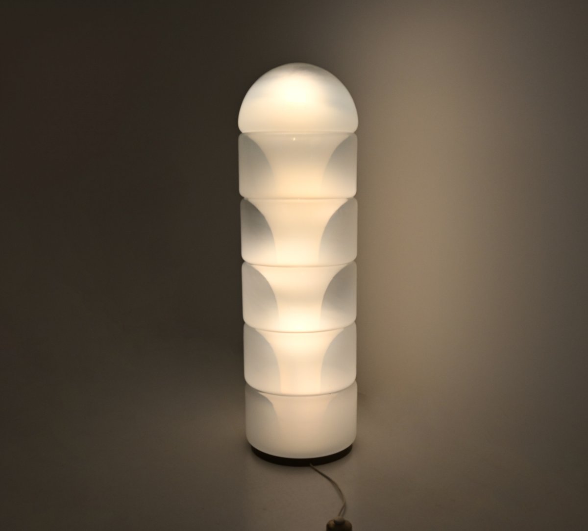 Lampadaire Sfumato LT316 en verre de Murano de par Carlo Nason pour Mazzega, années 1970-photo-1