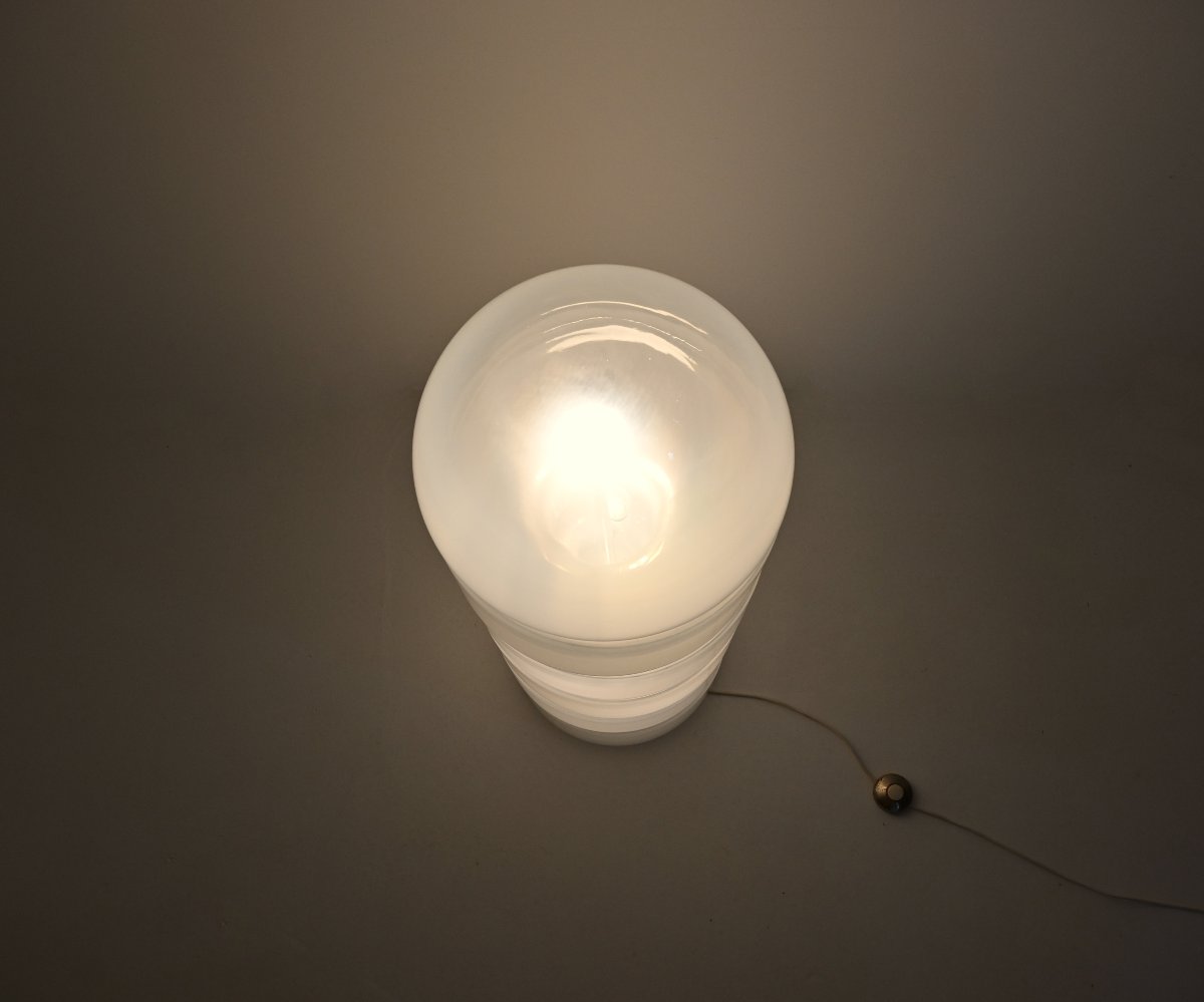 Lampadaire Sfumato LT316 en verre de Murano de par Carlo Nason pour Mazzega, années 1970-photo-3