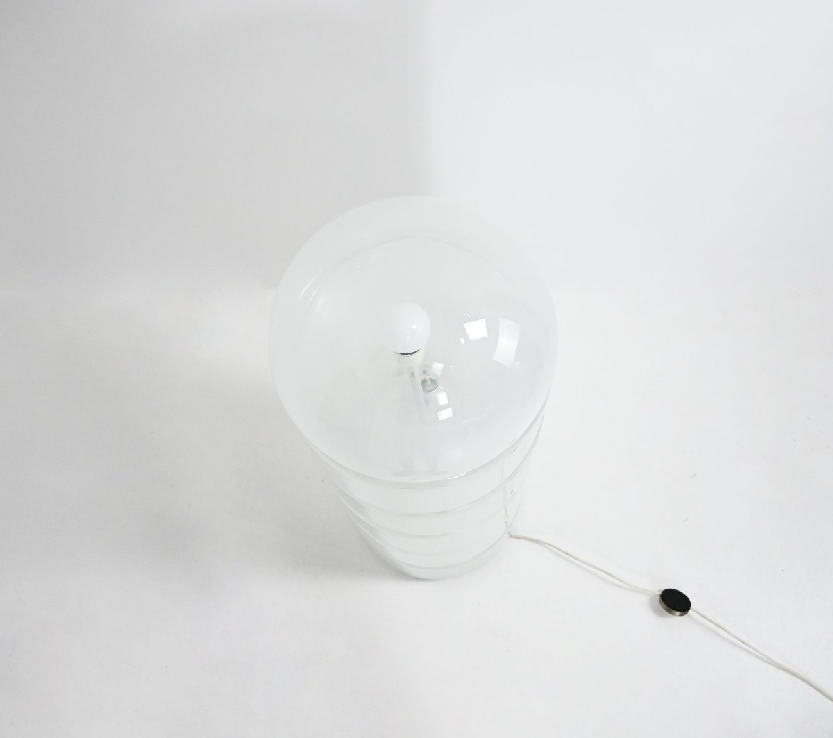Lampadaire Sfumato LT316 en verre de Murano de par Carlo Nason pour Mazzega, années 1970-photo-4