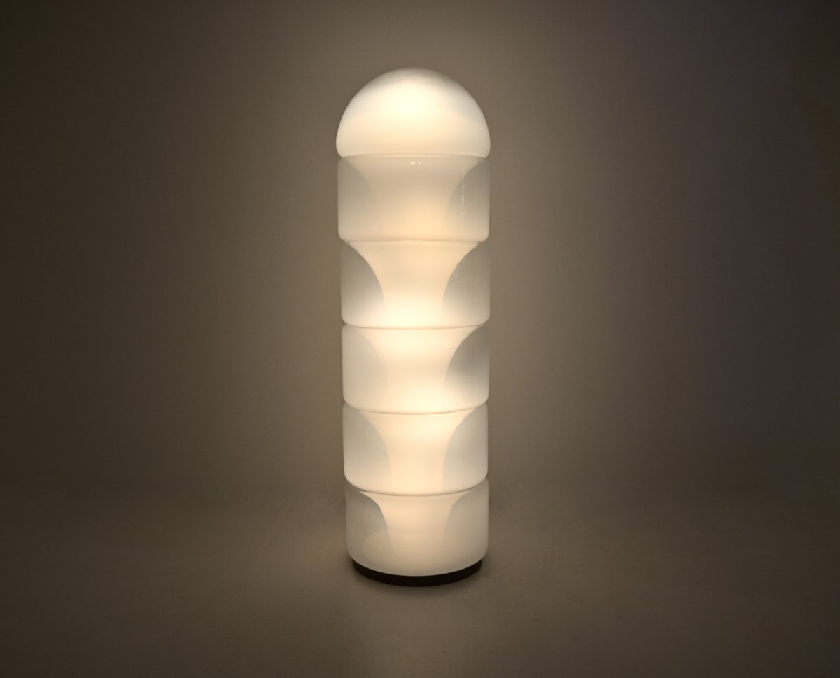 Lampadaire Sfumato LT316 en verre de Murano de par Carlo Nason pour Mazzega, années 1970