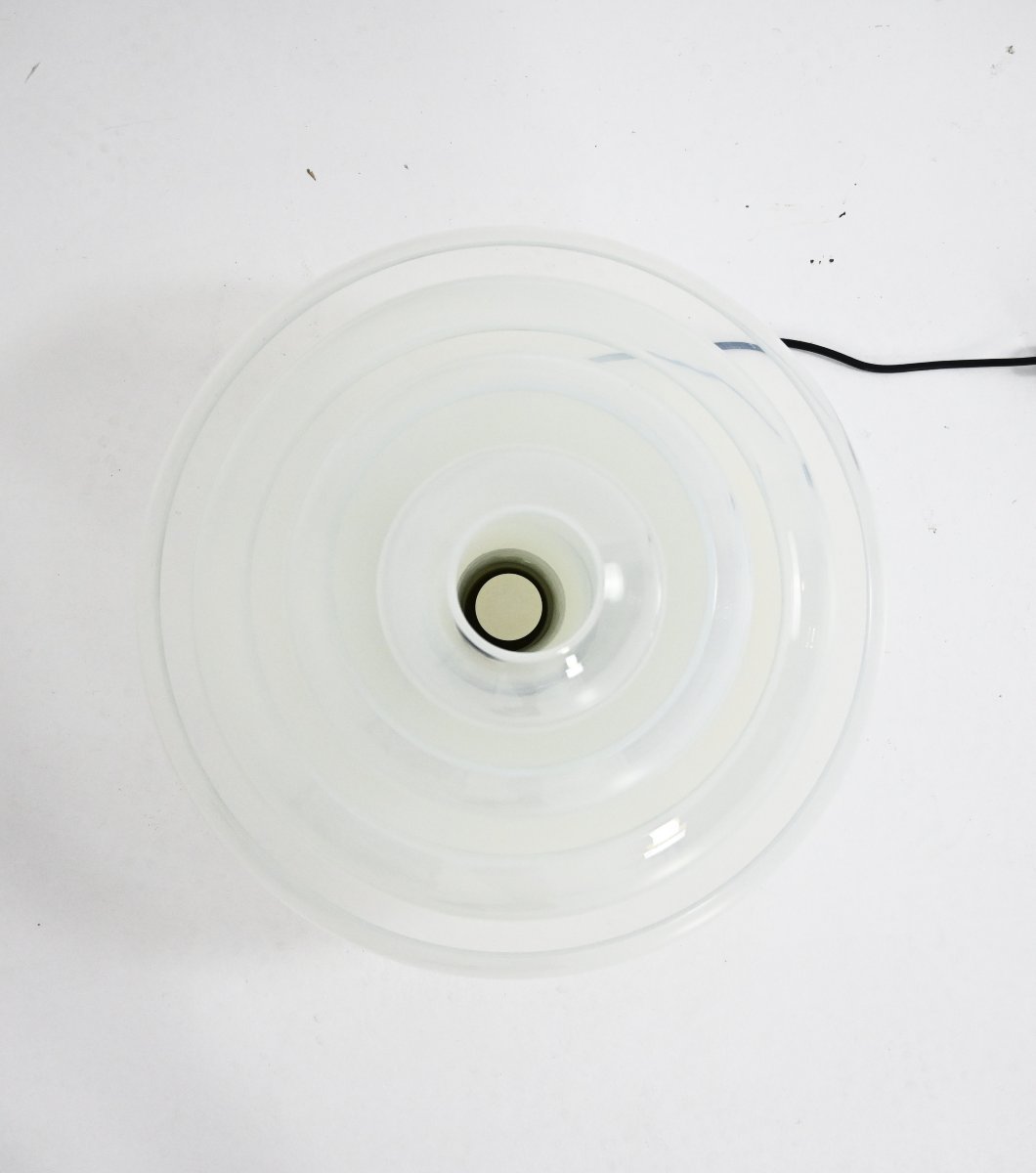 Lt305 “lotus” Table Lamp By Carlo Nason For Mazzega, 1960s-photo-2
