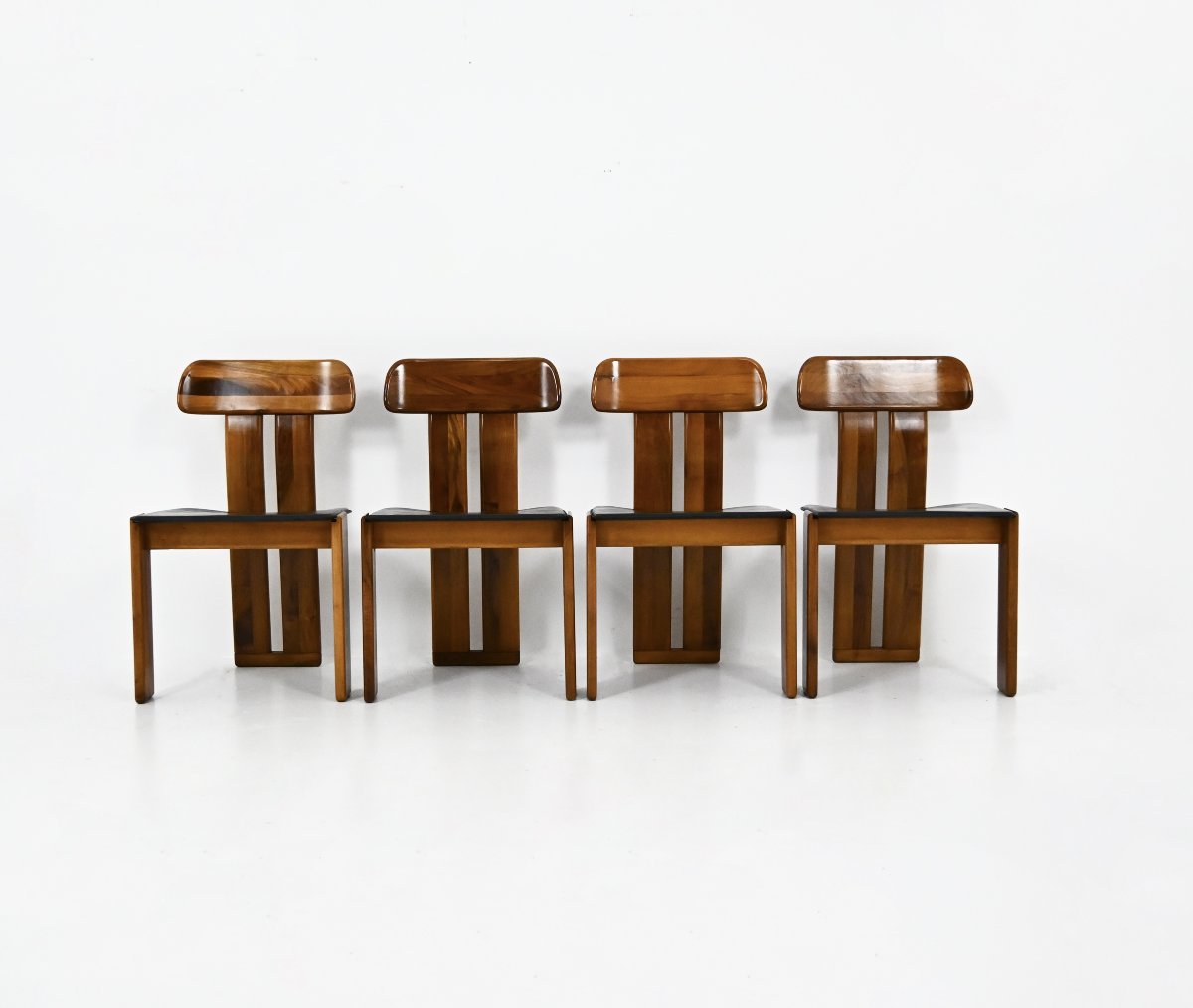 "sapporo" Dining Chairs By Mario Marenco For Mobilgirgi, 1970s, Set Of 4-photo-3