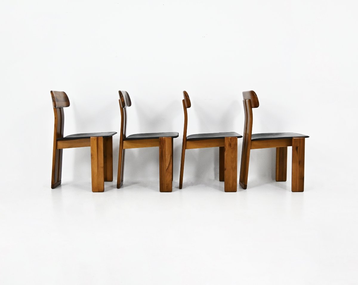 "sapporo" Dining Chairs By Mario Marenco For Mobilgirgi, 1970s, Set Of 4-photo-4
