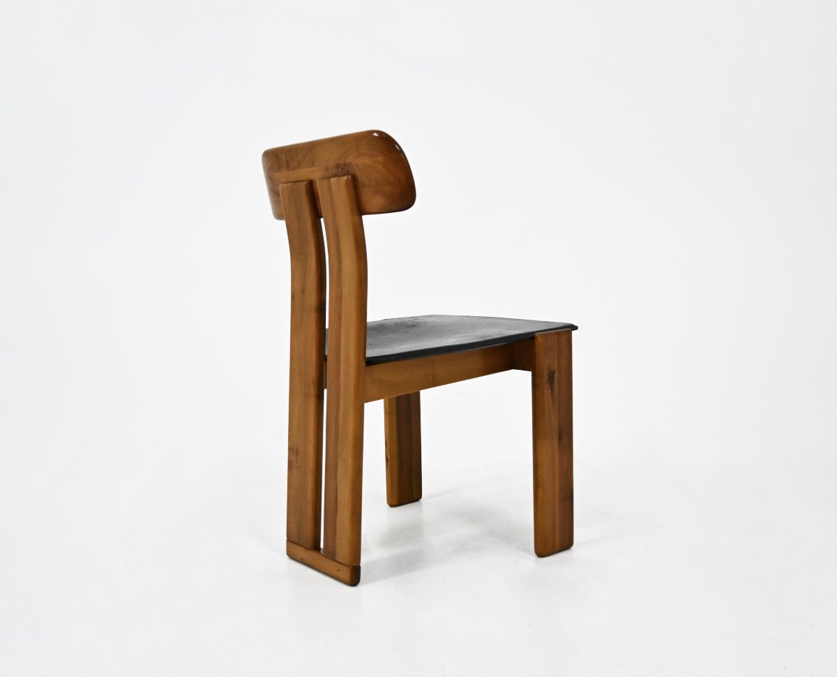 "sapporo" Dining Chairs By Mario Marenco For Mobilgirgi, 1970s, Set Of 4-photo-5