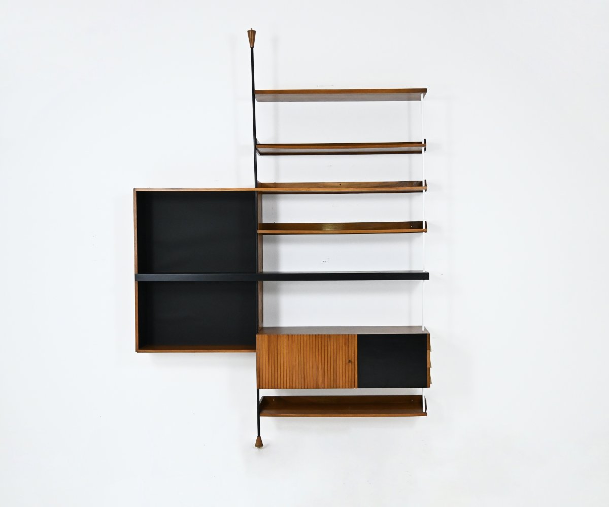 Bibliothèque de Luigi Fornasari, années 1950