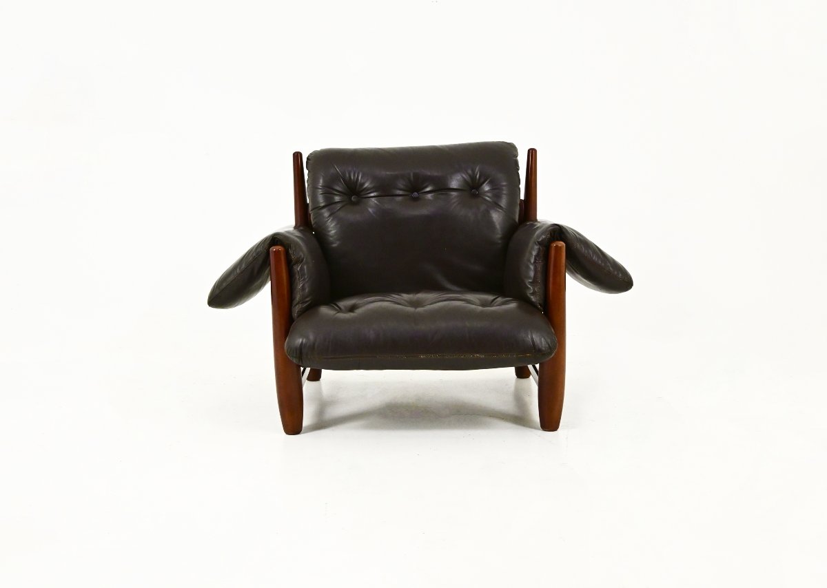 "sheriff" Armchair By Sergio Rodrigues For Isa Bergamo, 1960s-photo-3