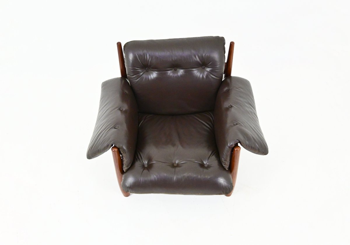 "sheriff" Armchair By Sergio Rodrigues For Isa Bergamo, 1960s-photo-4