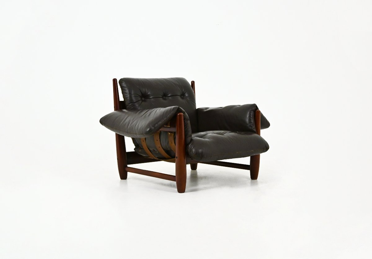 "sheriff" Armchair By Sergio Rodrigues For Isa Bergamo, 1960s