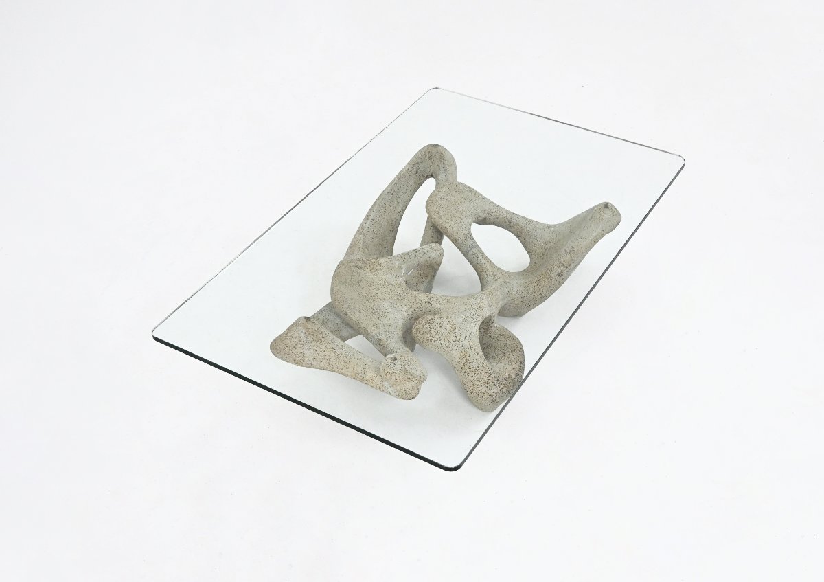 Coffee Table By Claudio Trevi, 1970s-photo-2