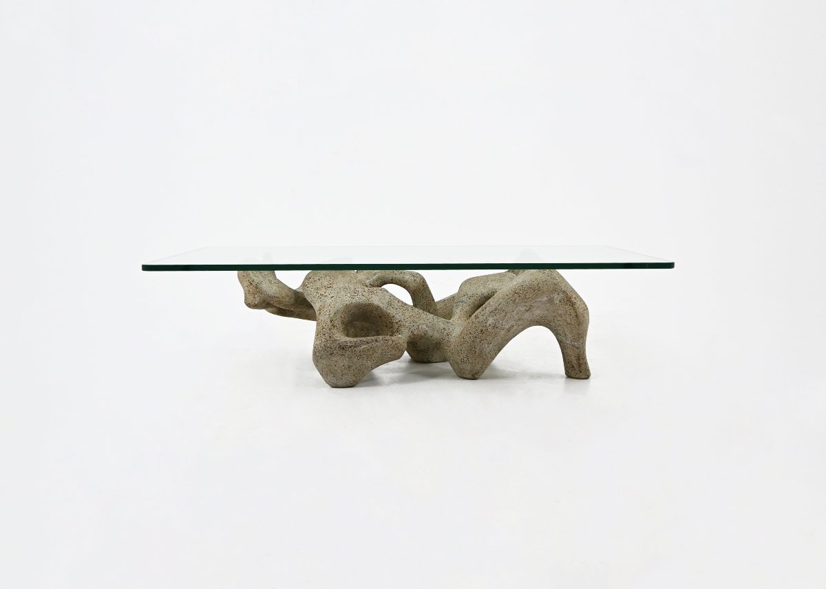 Coffee Table By Claudio Trevi, 1970s-photo-3