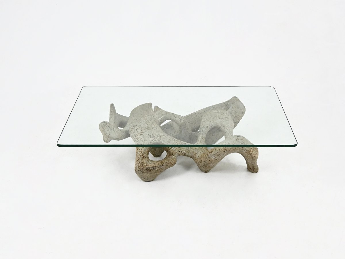 Coffee Table By Claudio Trevi, 1970s-photo-4