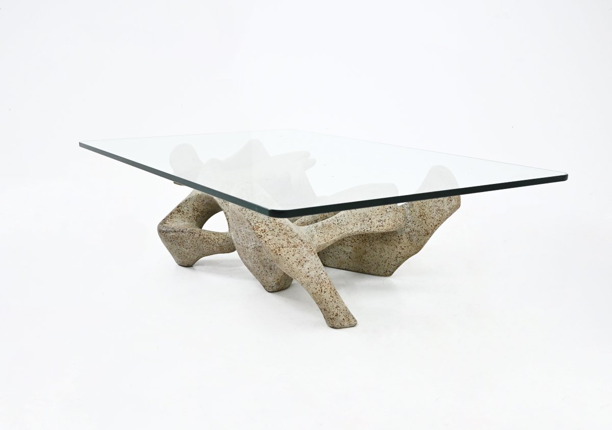 Coffee Table By Claudio Trevi, 1970s-photo-2