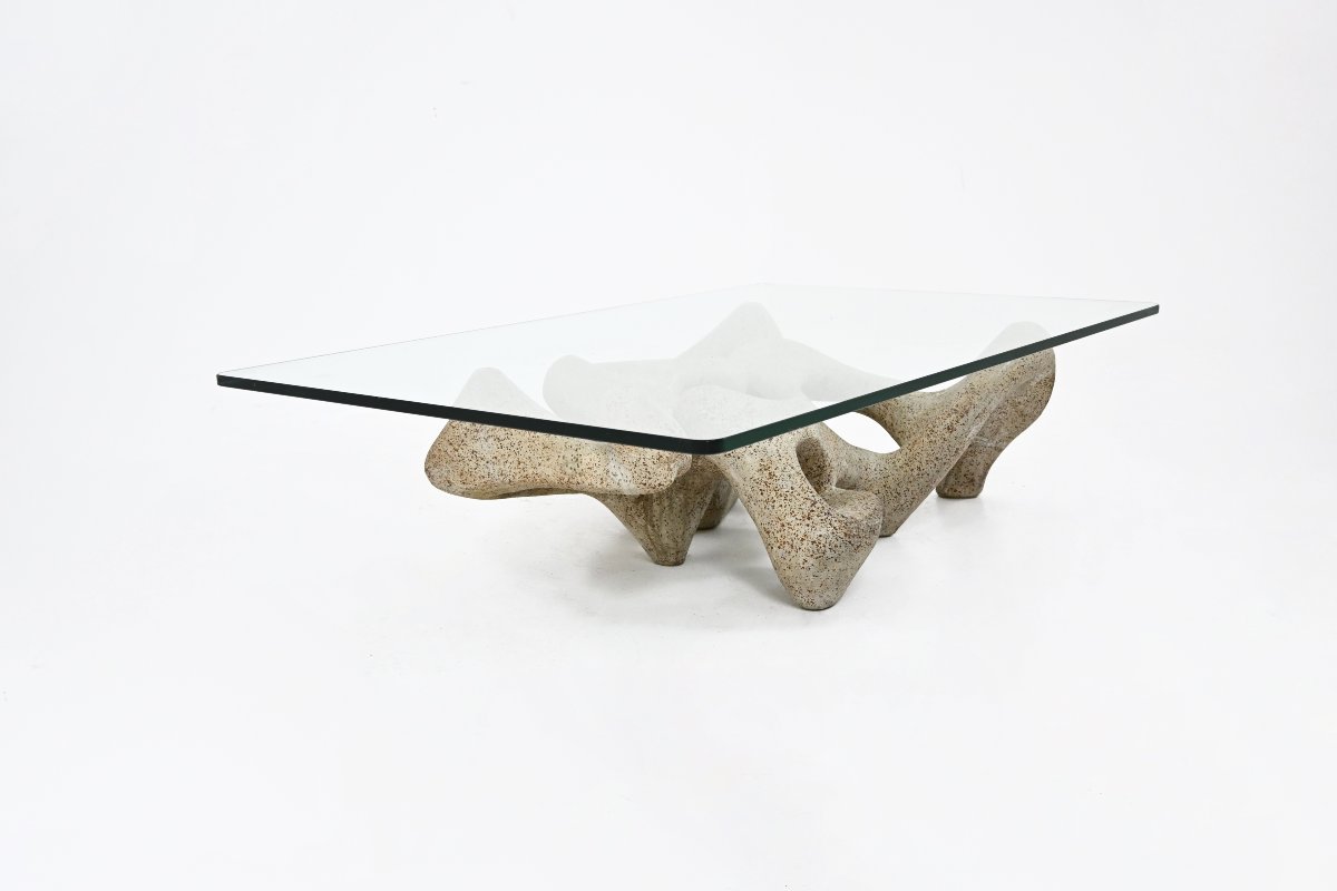 Coffee Table By Claudio Trevi, 1970s-photo-3