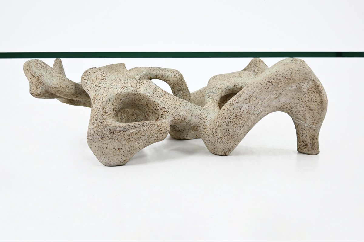 Coffee Table By Claudio Trevi, 1970s-photo-4