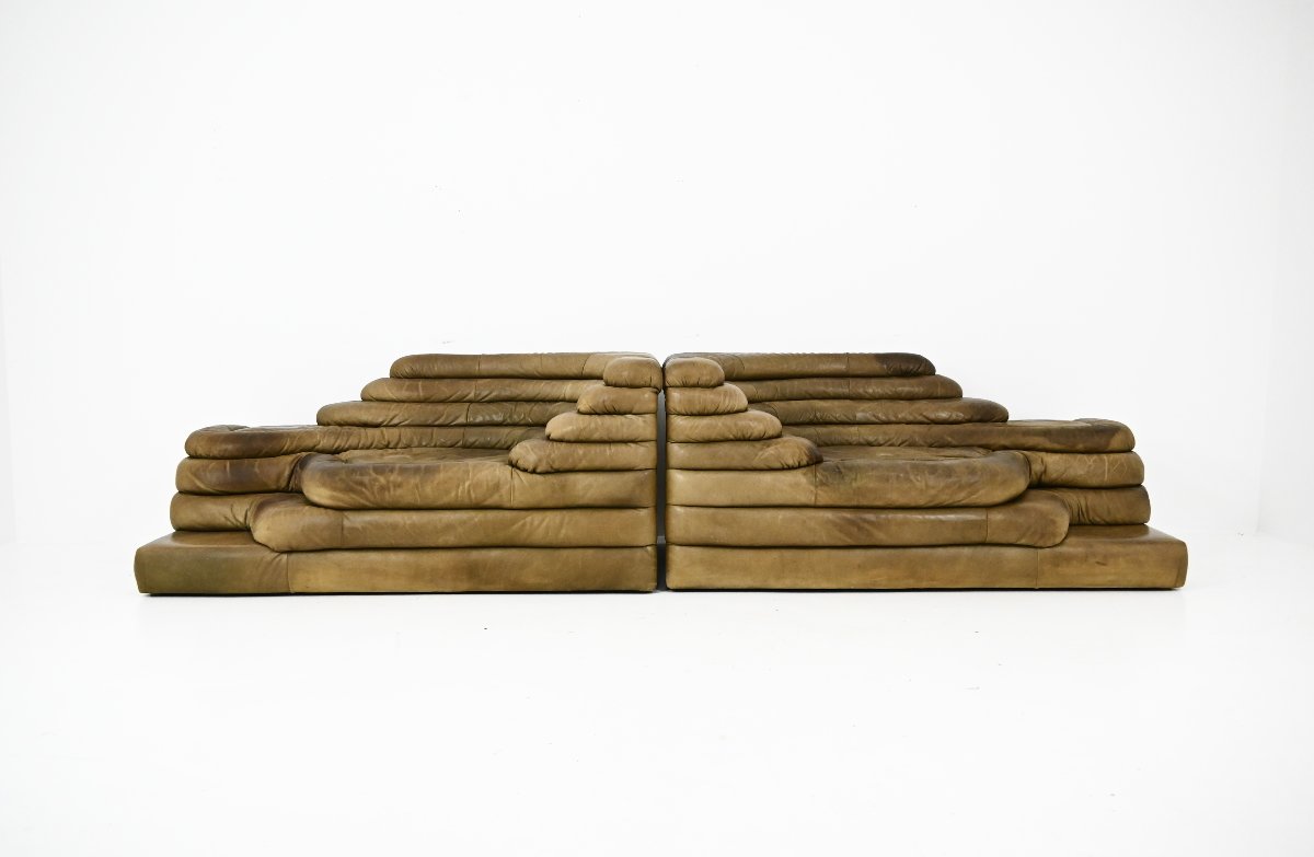 Canapé DS-1025 Terrazza de Ubald Klug pour De Sede, années 1970-photo-4