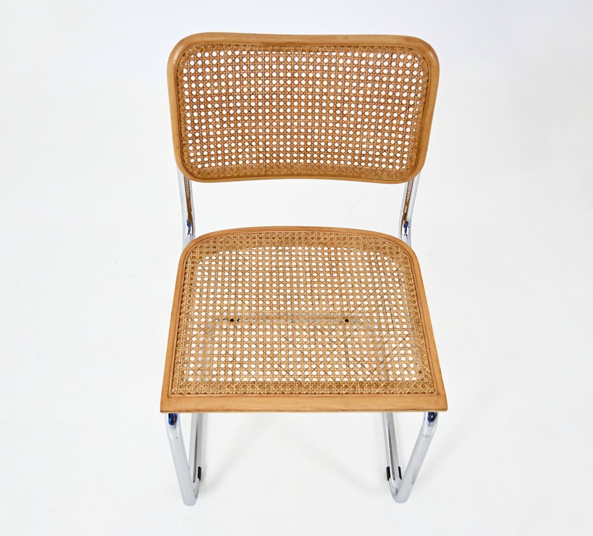Ensemble de 6 chaises de salle à manger Style B32 par Marcel Breuer-photo-5