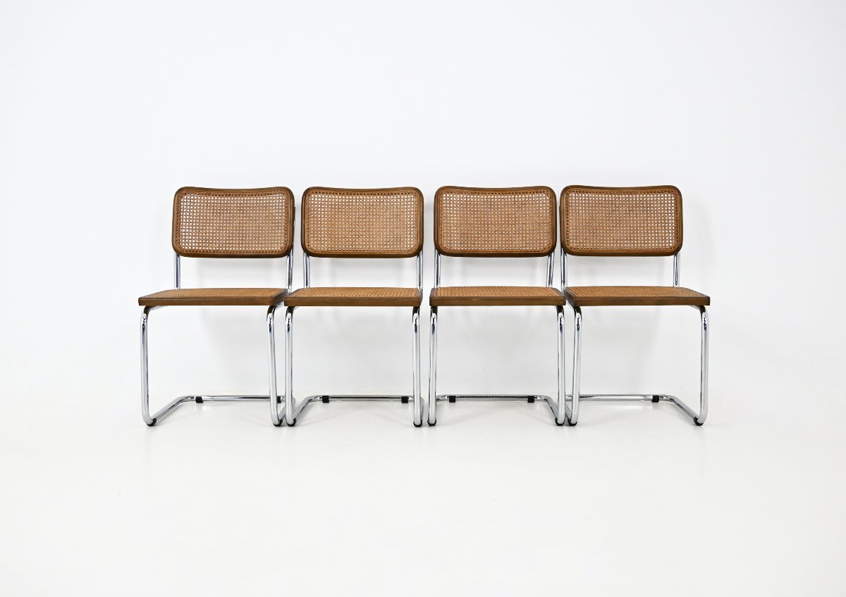 Dining Chairs Style B32 By Marcel Breuer Set Of 4-photo-3